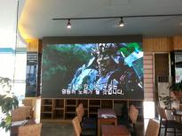 Korea P6 indoor fixed led screen