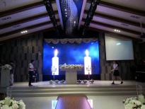 Korea P10 indoor rental led display